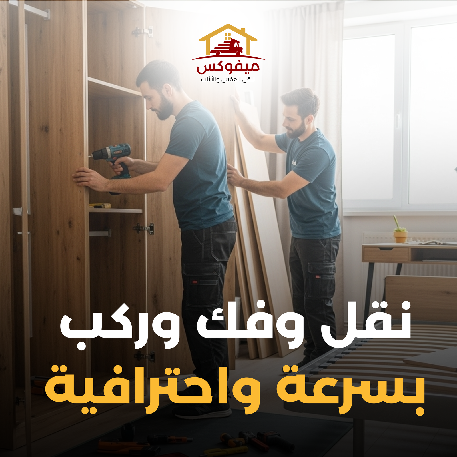 فك وتركيب الأثاث